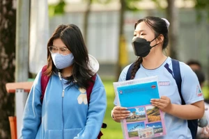 Thí sinh dự thi đánh giá năng lực đợt 2 năm 2024 do Đại học Quốc gia Thành phố Hồ Chí Minh tổ chức.