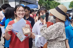 Thí sinh tại Thành phố Hồ Chí Minh kỳ vọng đạt kết quả tốt sau khi kết thúc kỳ thi tốt nghiệp năm 2024.