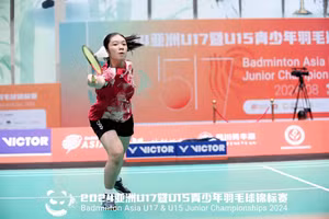 Tay vợt Nguyễn Thị Thu Huyền.