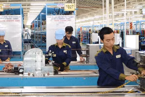 Nhiều tập đoàn kinh tế tư nhân mạnh, có tiềm lực, có sức cạnh tranh lớn đang phát huy vai trò mở đường dẫn dắt các ngành, lĩnh vực quan trọng của nền kinh tế Việt Nam. Ảnh HẢI NAM