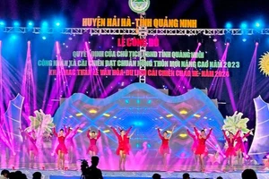 Chương trình nghệ thuật tại lễ khai mạc Tuần Văn hóa - Du lịch Cái Chiên chào hè năm 2024.