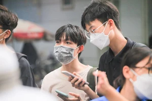 Thí sinh trong mùa thi 2022. (Ảnh: DUY THÀNH)