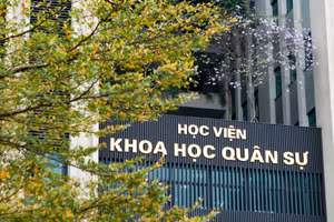Điểm trúng tuyển Học viện Khoa học quân sự cao nhất là 29,79
