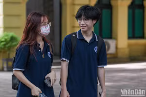 Thí sinh tại Kỳ thi tốt nghiệp THPT năm 2024. (Ảnh: THẾ ĐẠI)