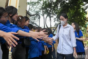 Thí sinh tại Kỳ thi tốt nghiệp THPT năm 2024. (Ảnh: THẾ ĐẠI)