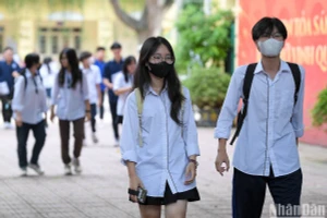 Thí sinh tại Kỳ thi tốt nghiệp THPT năm 2024. (Ảnh: THẾ ĐẠI)