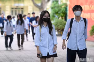 Thí sinh tại Kỳ thi tốt nghiệp THPT năm 2024. (Ảnh: THẾ ĐẠI)