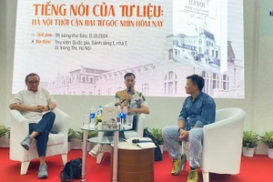 Quang cảnh tọa đàm.