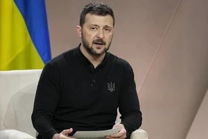Tổng thống Ukraine Volodymyr Zelensky. (Ảnh: THX)