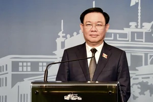 Chủ tịch Quốc hội Vương Đình Huệ. (Ảnh: TTXVN)