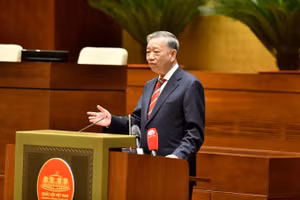 Tổng Bí thư Tô Lâm phát biểu chỉ đạo Hội nghị. (Ảnh: ĐĂNG KHOA)