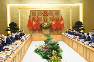 Thủ tướng Phạm Minh Chính hội kiến Tổng Bí thư, Chủ tịch Trung Quốc Tập Cận Bình.