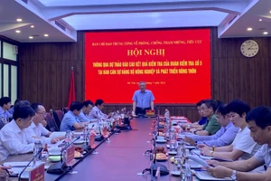 Quang cảnh buổi làm việc.