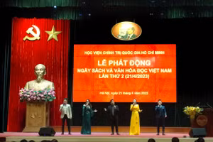 Lễ phát động “Ngày Sách và Văn hóa đọc Việt Nam lần thứ 2” năm 2023.