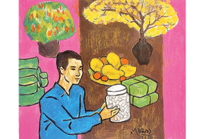 Ở phố sao lòng nhớ Tết quê