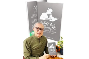 Tác giả Võ Xuân Quế với “Nhật ký trong tù bằng tiếng nước ngoài” vừa ấn bản, tháng 3/2025.