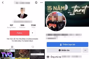 Hai tài khoản mạng xã hội đăng tin sai sự thật về tập đoàn Vingroup.