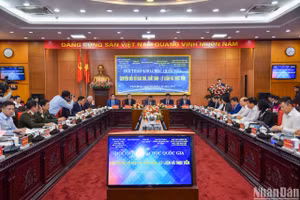 Toàn cảnh Hội thảo khoa học quốc gia “Chuyển đổi số báo chí, xuất bản - Lý luận và thực tiễn”. (Ảnh: NHẬT QUANG)