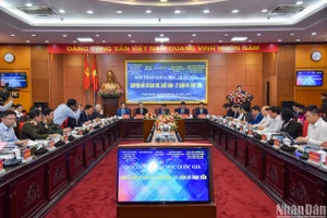 Toàn cảnh Hội thảo khoa học quốc gia “Chuyển đổi số báo chí, xuất bản - Lý luận và thực tiễn”. (Ảnh: NHẬT QUANG)