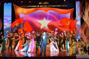 [Ảnh] Chương trình nghệ thuật đặc biệt kỷ niệm 80 năm ra đời Đề cương về Văn hóa Việt Nam