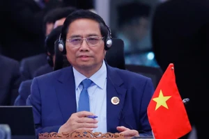 Thủ tướng Phạm Minh Chính tham dự Hội nghị Cấp cao ASEAN-Hội đồng Hợp tác Vùng Vịnh (GCC)-Trung Quốc. (Ảnh: Nhật Bắc/VGP)
