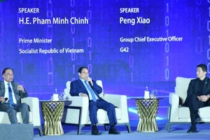 Thủ tướng Chính phủ Phạm Minh Chính phát biểu ý kiến tại Phiên thảo luận. (Ảnh: THANH GIANG)