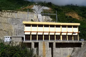 Công trình thủy điện Sông Bung 2.