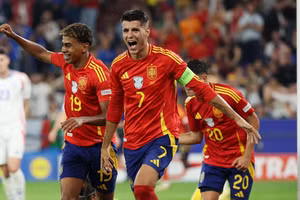 Theo dự báo của Opta, Tây Ban Nha là ứng cử viên số 1 của ngai vàng châu Âu. (Ảnh: EURO 2024) 