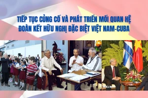Tiếp tục củng cố và phát triển mối quan hệ đoàn kết hữu nghị đặc biệt Việt Nam-Cuba