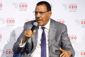 Tổng thống Niger Mohamed Bazoum. (Ảnh: Reuters)