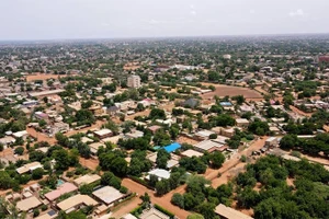 Toàn cảnh thủ đô Niamey của Niger, ngày 28/7/2023. (Ảnh: Reuters)
