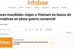 Hình ảnh bài báo. (Ảnh chụp màn hình)