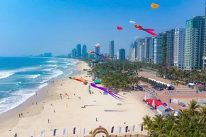 Một góc thành phố biển Đà Nẵng. (Ảnh THANH THẢO)