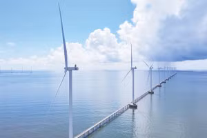 Dự án Điện gió Hòa Bình 1 tỉnh Bạc Liêu cuối năm 2024 thu về hơn 1,8 triệu USD (khoảng 45,6 tỷ đồng) từ tín chỉ carbon.