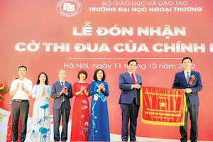 Trường ÐH Ngoại thương: Tiên phong đổi mới sáng tạo trong đào tạo nguồn nhân lực chất lượng cao, gắn với trách nhiệm xã hội và phục vụ cộng đồng 