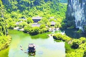 Hành cung Vũ Lâm nằm ở vùng lõi của Di sản Tràng An (Ảnh SỞ DU LỊCH NINH BÌNH)