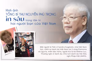 Hình ảnh Tổng Bí thư Nguyễn Phú Trọng in sâu trong tâm trí hai người bạn của Việt Nam