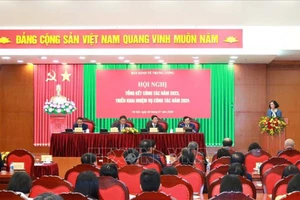 Quang cảnh hội nghị. (Ảnh: TTXVN)