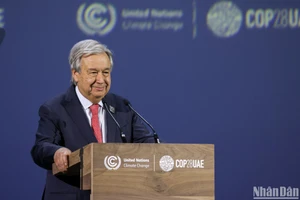 Tổng Thư ký Liên hợp quốc phát biểu tại Hội nghị.