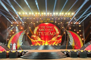 Lễ tổng duyệt chương trình nghệ thuật Tây Ninh - Khúc hát tự hào tối 29/3.