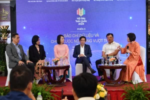 [Ảnh] Toàn cảnh phiên thảo luận Báo chí dữ liệu và chiến lược nội dung vượt trội