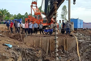 Hiện trường vụ việc.