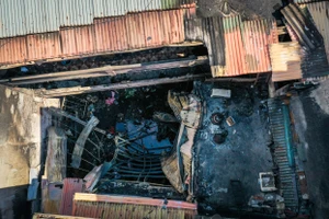 [Ảnh] Những "rào cản chết người" ngăn nạn nhân vụ cháy Trung Kính thoát thân