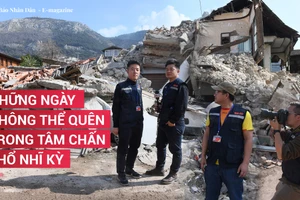 Những ngày tác nghiệp không thể quên tại tâm chấn Thổ Nhĩ Kỳ