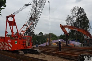 Hiện trường vụ tìm kiếm bé Hạo Nam tại Đồng Tháp.