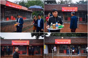 Các địa điểm phát ấn tại đền Trần Nam Định.