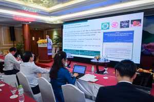 Quang cảnh phiên thảo luận Bảo vệ bản quyền báo chí trong kỷ nguyên số.