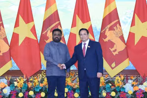 Thủ tướng Phạm Minh Chính và Tổng thống Sri Lanka Anura Kumara Dissanayaka.