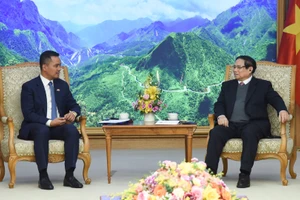 Thủ tướng Phạm Minh Chính tiếp Phó Thủ tướng, Bộ trưởng Nội vụ Vương quốc Campuchia Sar Sokha.
