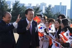 [Infographic] Đối tác chiến lược toàn diện Việt Nam-Hàn Quốc 